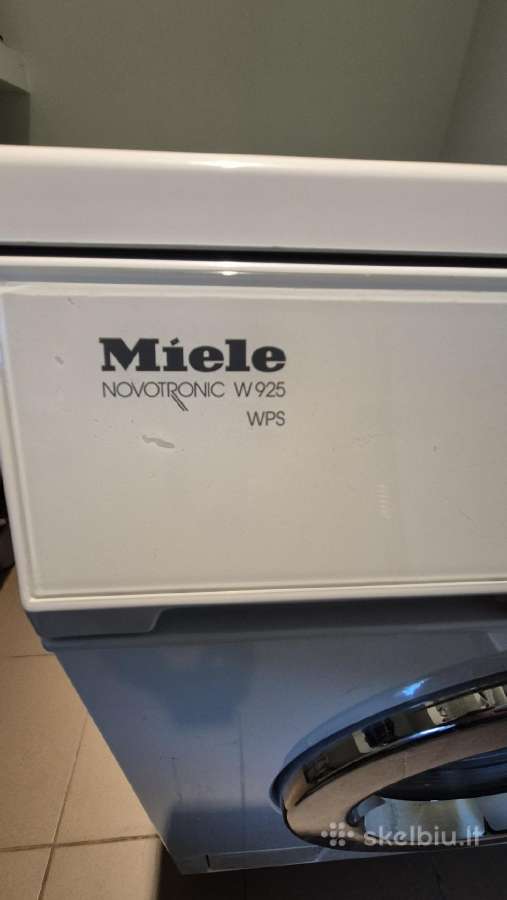 Naudota skalbimo mašina Miele W925 Wps - nuotraukos Nr. 3