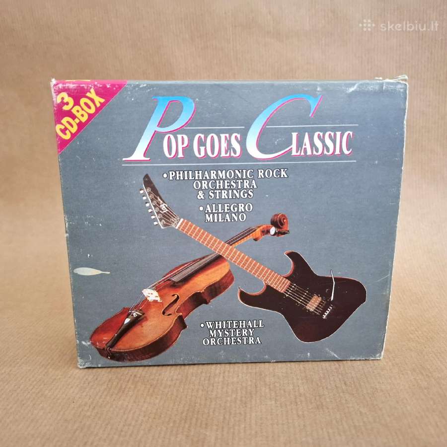 Various - Pop Goes Classic (3 x CD box)
