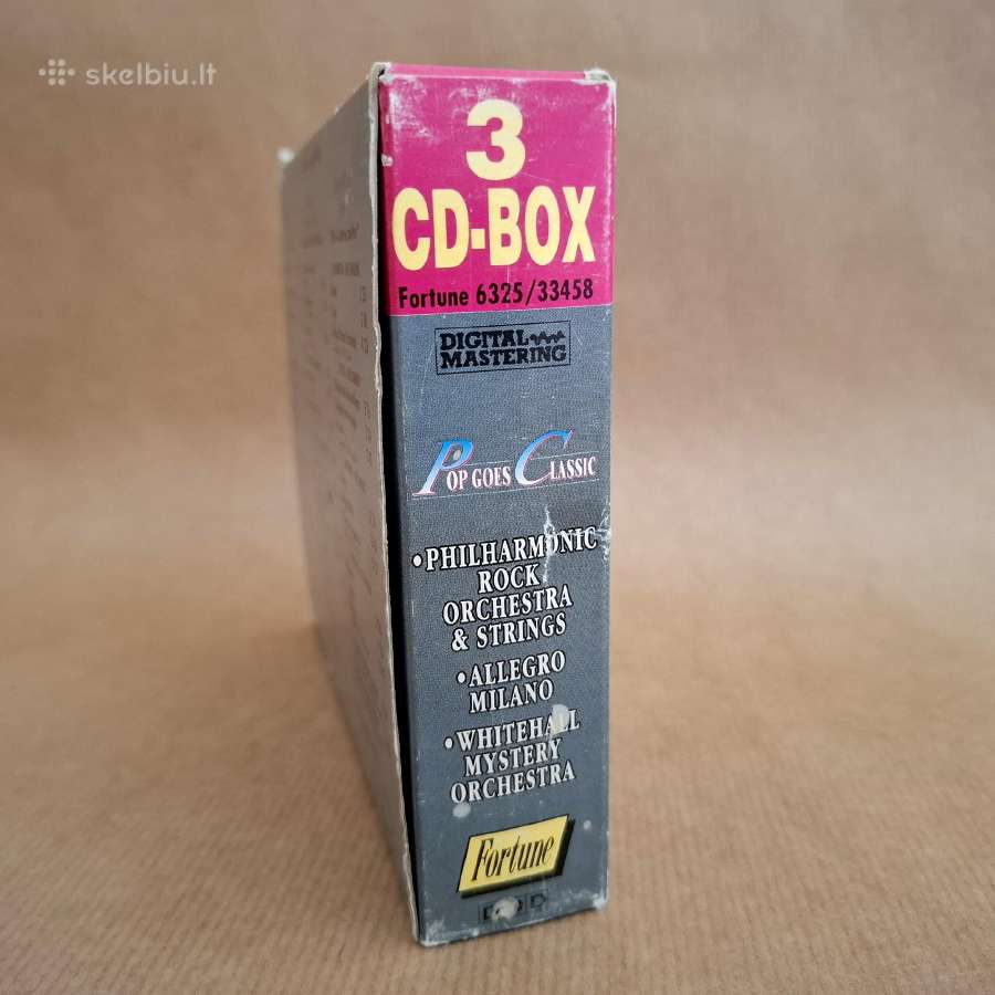 Various - Pop Goes Classic (3 x CD box) - nuotraukos Nr. 2