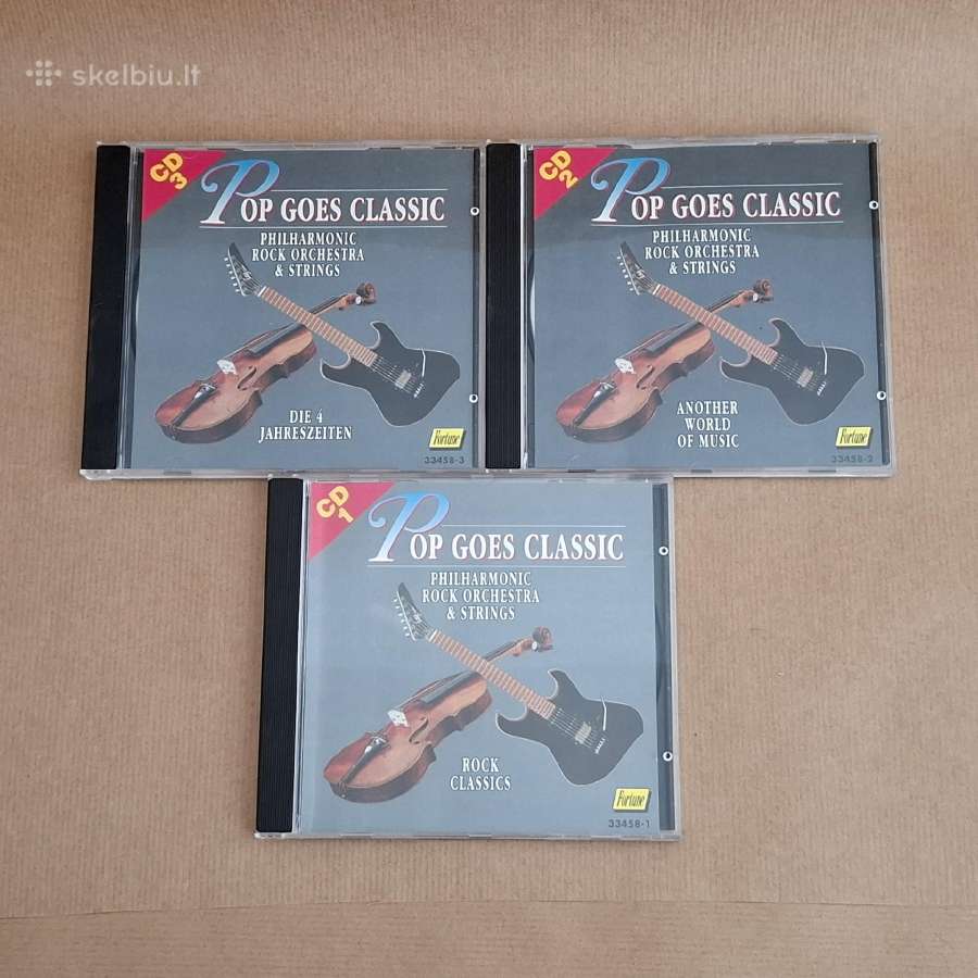 Various - Pop Goes Classic (3 x CD box) - nuotraukos Nr. 5