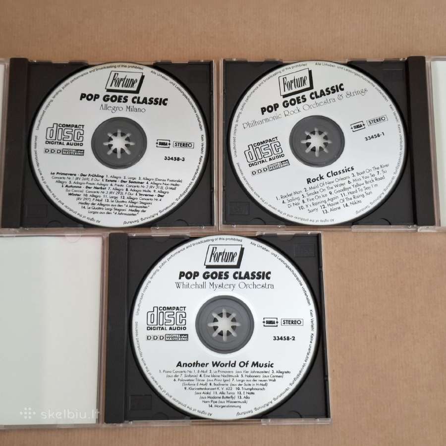 Various - Pop Goes Classic (3 x CD box) - nuotraukos Nr. 6