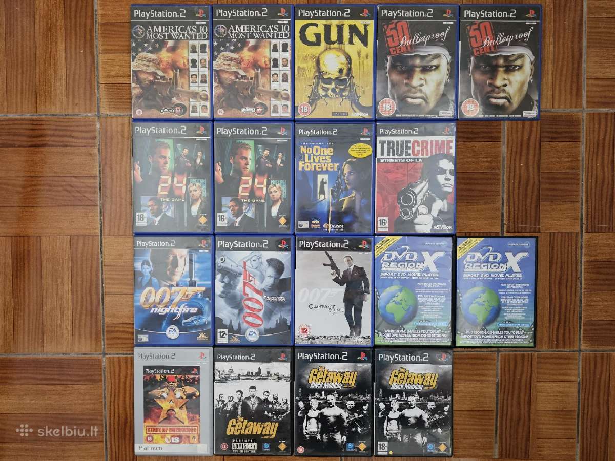 Playstation 2 originalūs žaidimai Ps2 Playstation2 - nuotraukos Nr. 3