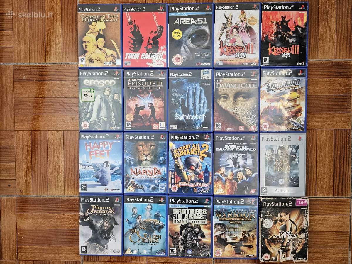 Playstation 2 originalūs žaidimai Ps2 Playstation2 - nuotraukos Nr. 7