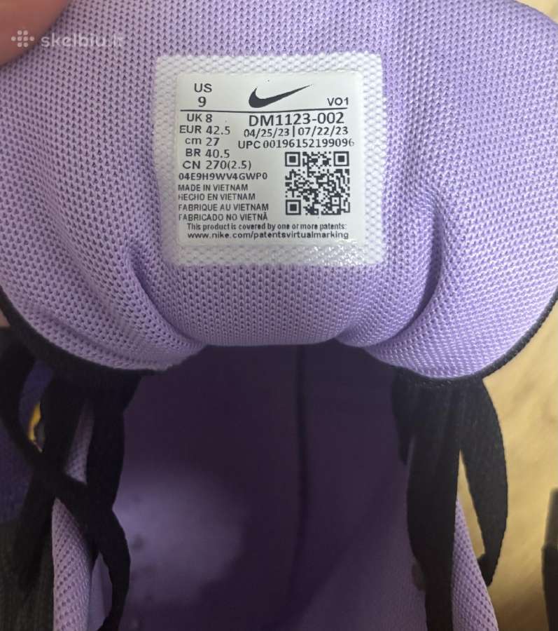 Krepšinio batai. Nike Lebron Witness 7 - nuotraukos Nr. 6