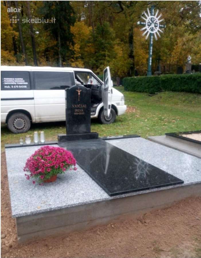 Aleksoto paminklai, dengimas akmens plokštėmis - nuotraukos Nr. 29