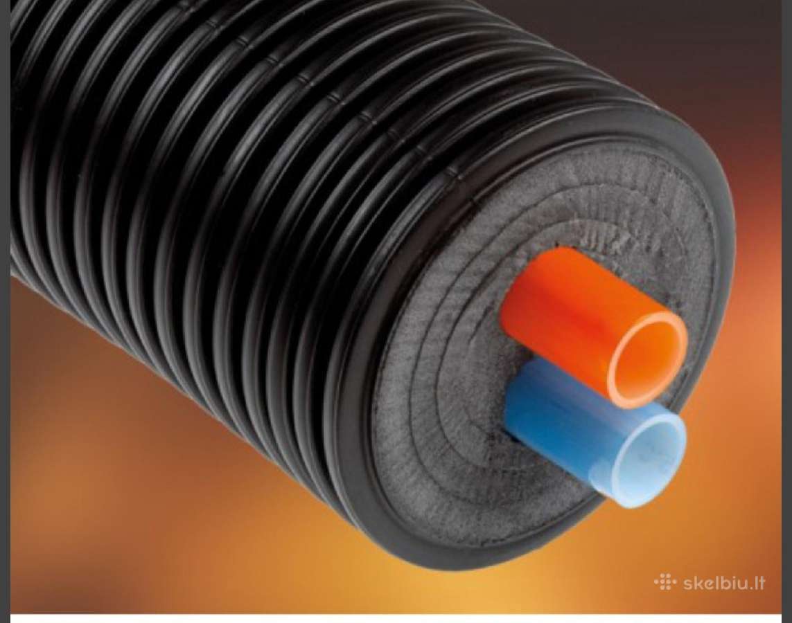 Bekanalis vamzdis 2x 40dn