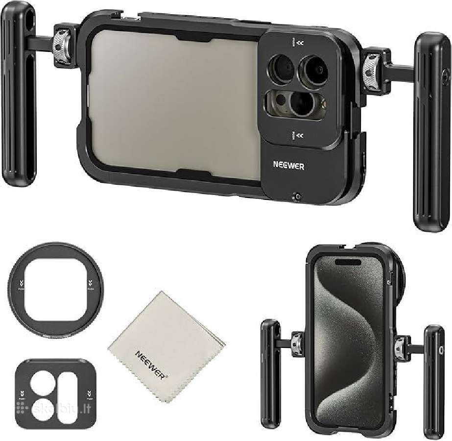 Neewer iPhone 15 Pro Max cage filmavimui