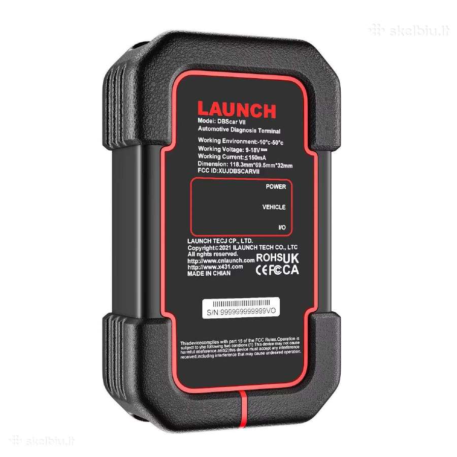Launch X431 Dbscar 7 diagnostika - nuotraukos Nr. 2