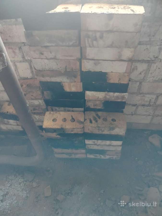 Šamotinės molinės židiniams plytos po 1€