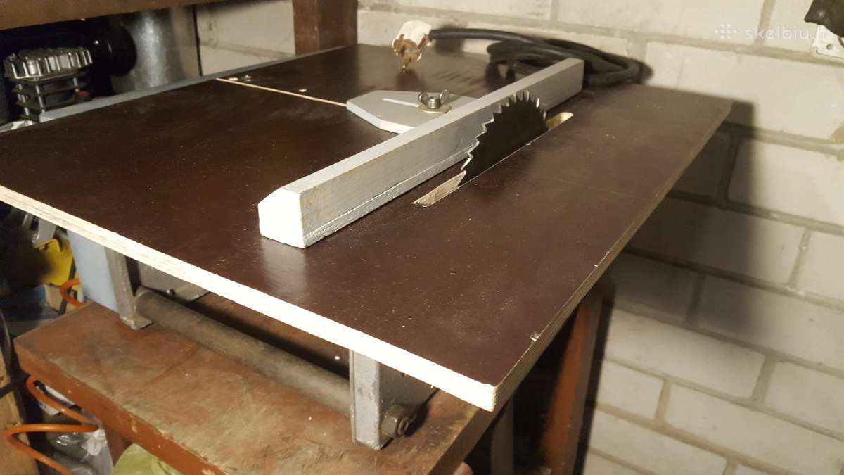 Vienfazės 220 V obliavimo ir pjovimo staklės - nuotraukos Nr. 2