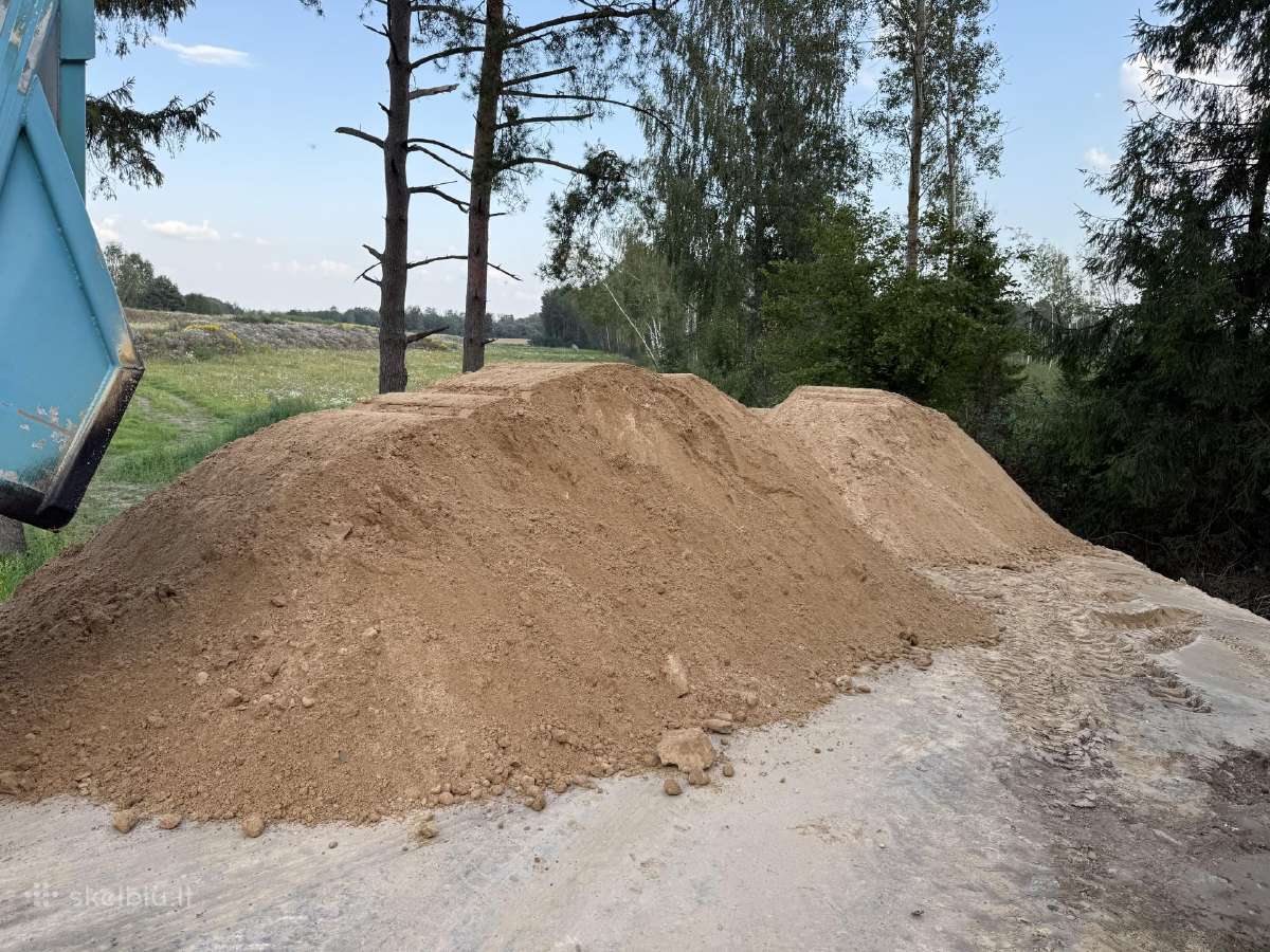Smėlis pamatų užpylimui 18m3 tik 170e - nuotraukos Nr. 3