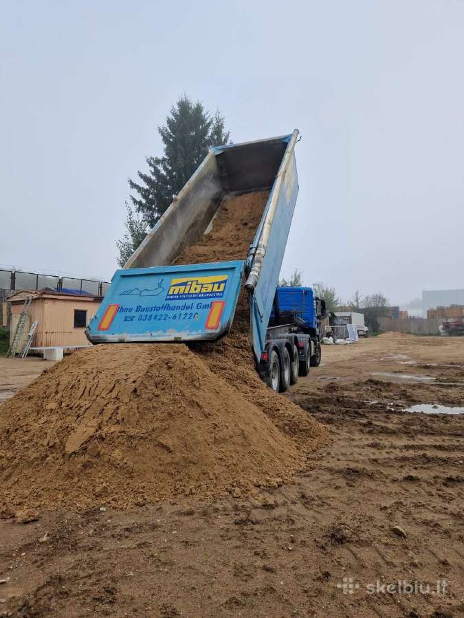 Smėlis pamatų užpylimui 18m3 tik 170e - nuotraukos Nr. 9