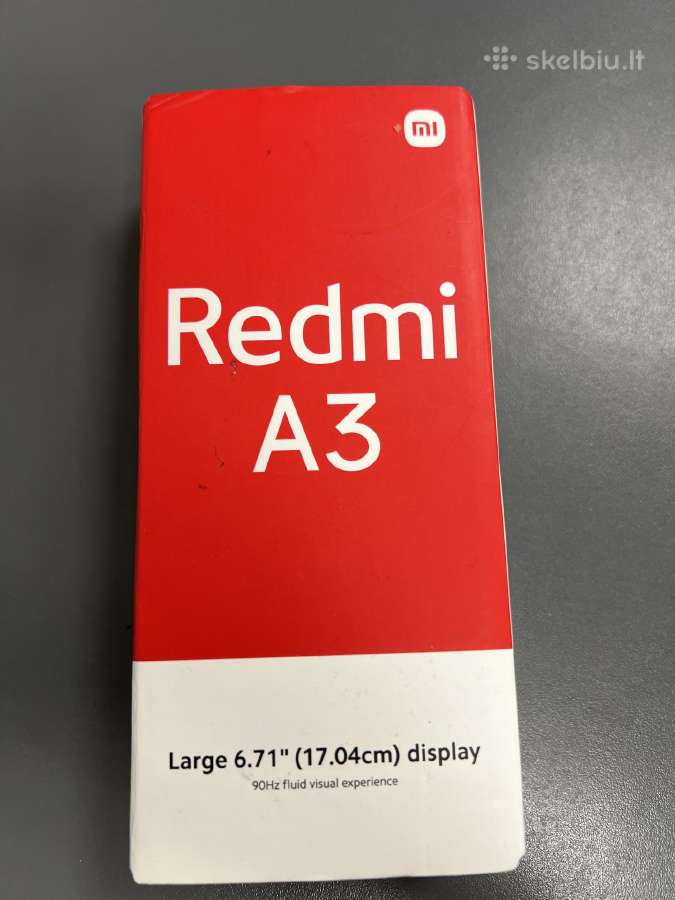 Xiaomi Redmi A3 Naujas! Garantija!