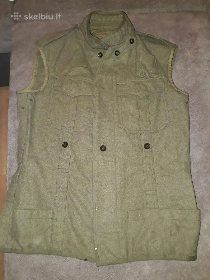 1961 vintažinė vokiečių liemenė s/m - nuotraukos Nr. 3