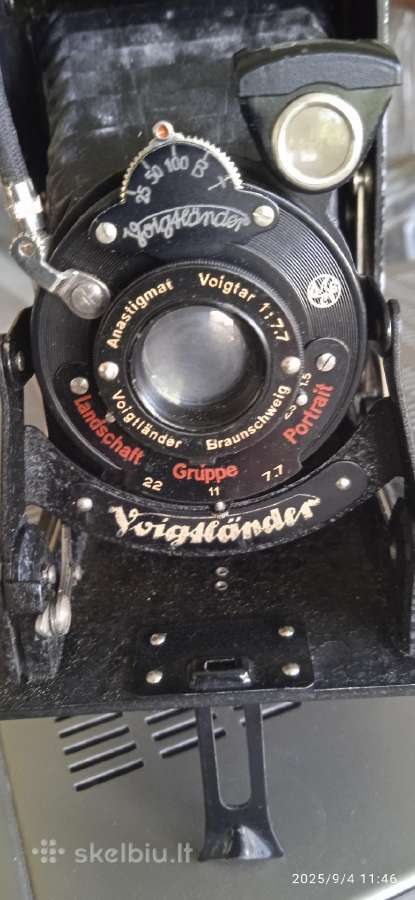 Voigtländer fotoaparatas juostinis 1927m. - nuotraukos Nr. 4