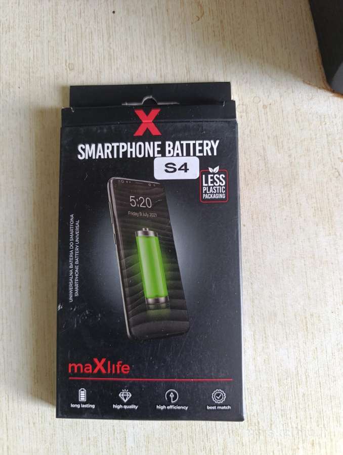 Nauja telefono baterija S4 Li on 3,7 2800mah