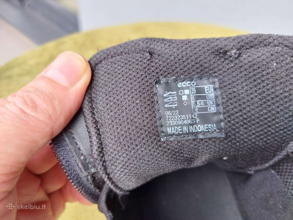 Nubuko odos Ecco batai su „gore-tex“ 39 dydis - nuotraukos Nr. 4