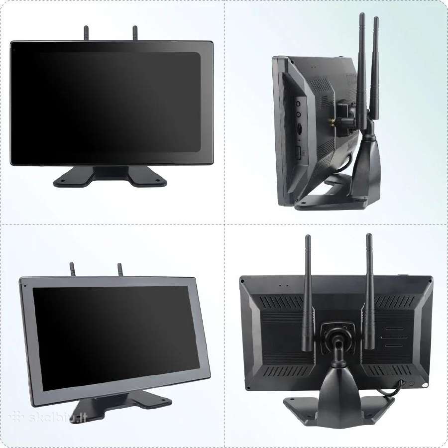 10 Ahd LCD monitorius ir dvejos bevielės HD kamer - nuotraukos Nr. 2