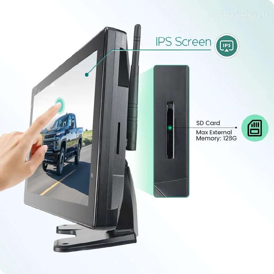 10 Ahd LCD monitorius ir dvejos bevielės HD kamer - nuotraukos Nr. 3