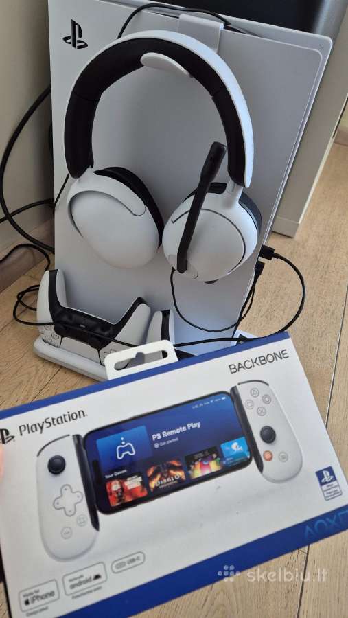 Laidinės žaidimų ausinės Sony Inzone H3, baltos - nuotraukos Nr. 4