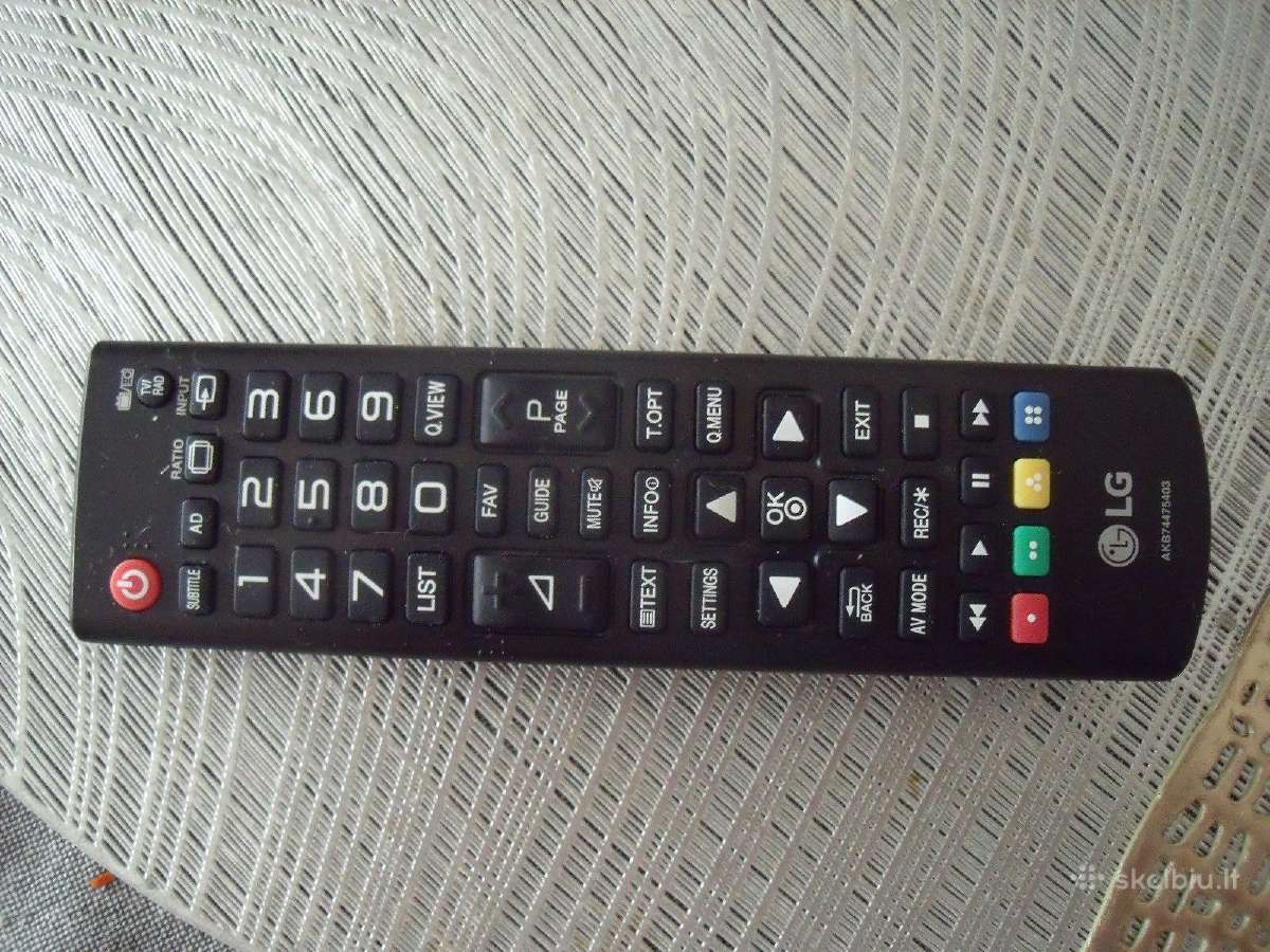Valdymo pultelis Sony, Samsung, LG - nuotraukos Nr. 7