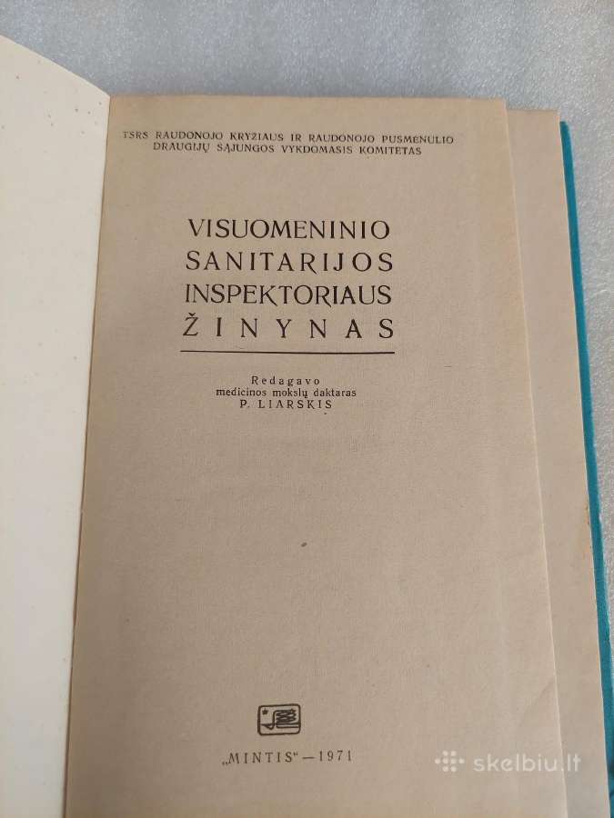 Visuomeninio sanitarijos inspektoriaus žinynas - nuotraukos Nr. 2