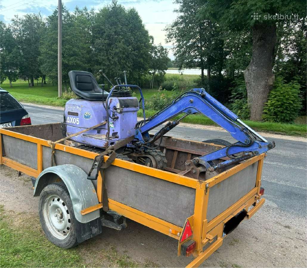 Trenšerio,ekskavatoriaus ir kitu įrankiu nuoma - nuotraukos Nr. 8