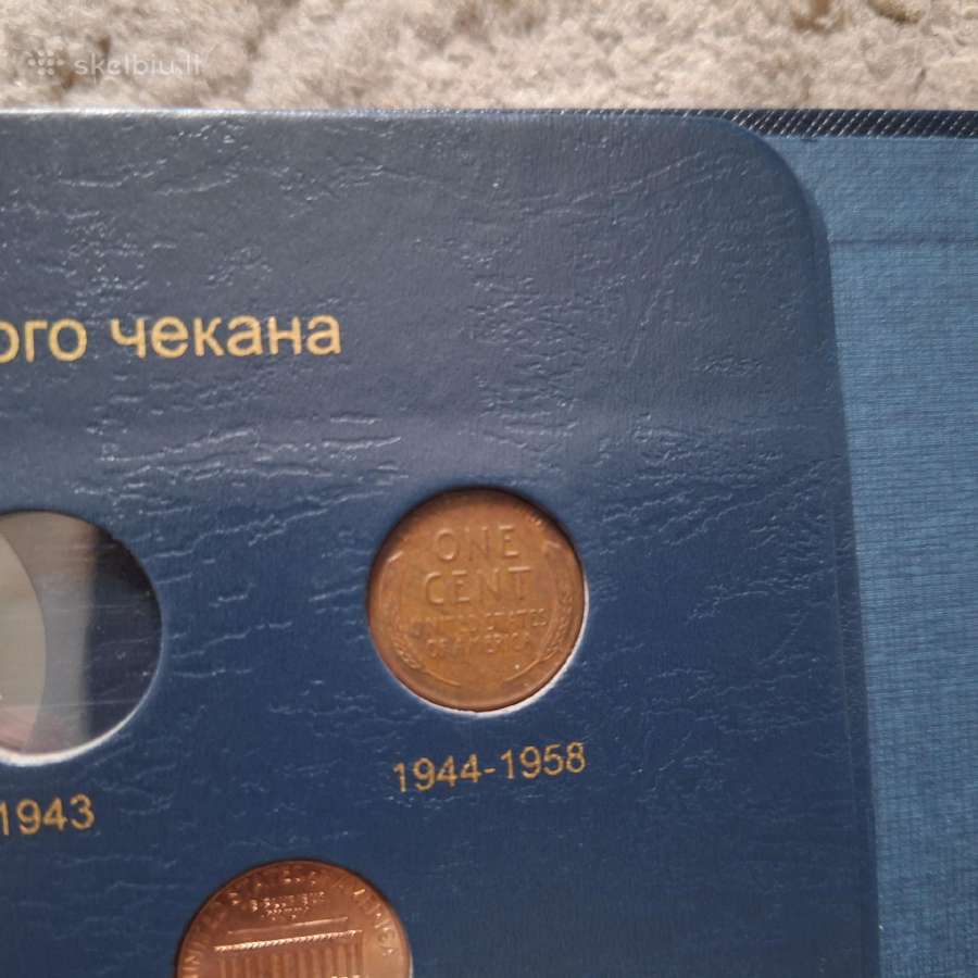 Amerikos progines monetas su albumu - nuotraukos Nr. 22