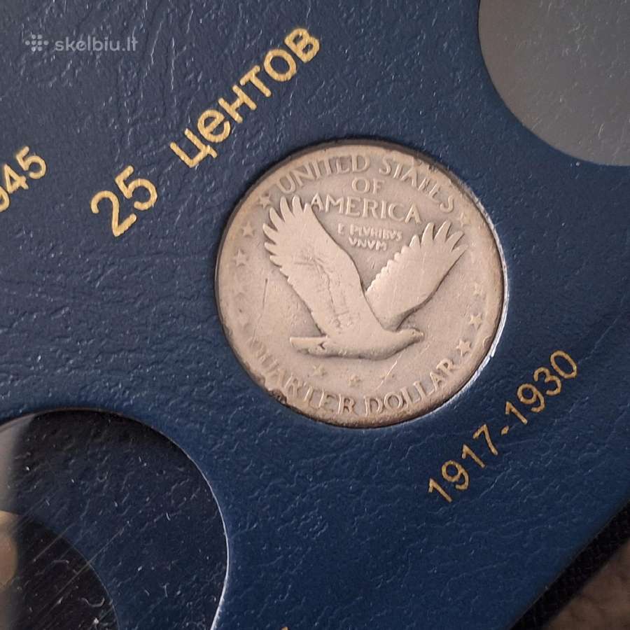 Amerikos progines monetas su albumu - nuotraukos Nr. 25