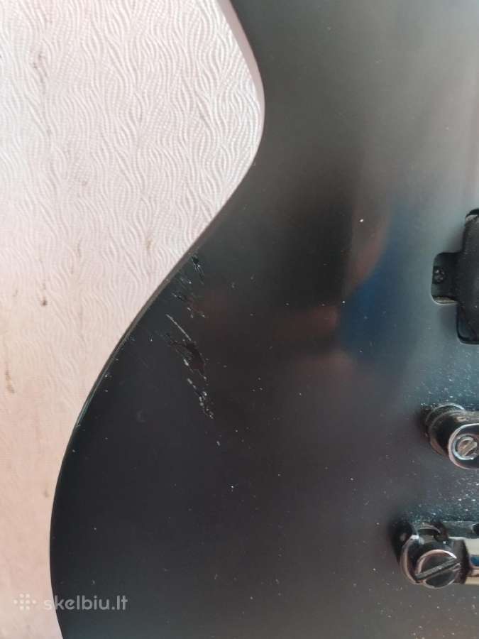 Elektrinė gitara Esp Ltd Ec-black Metal Blks - nuotraukos Nr. 3