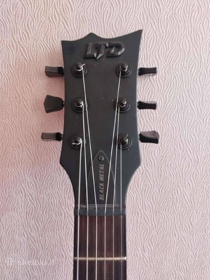 Elektrinė gitara Esp Ltd Ec-black Metal Blks - nuotraukos Nr. 4