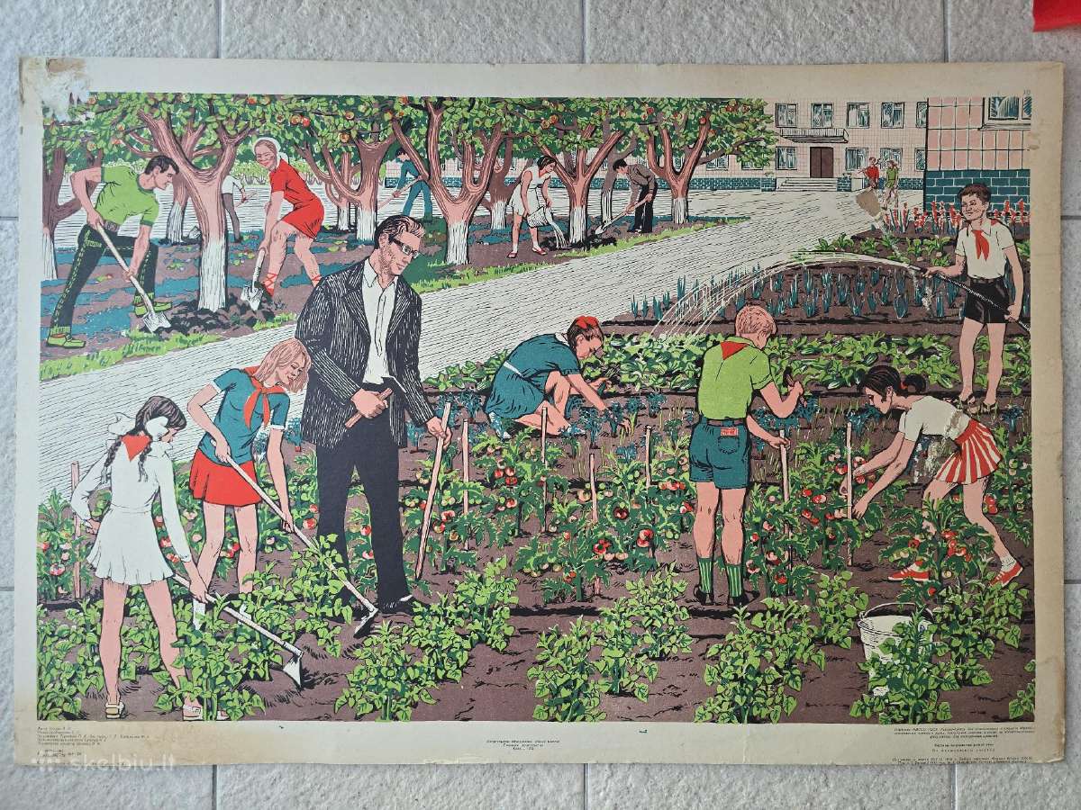 Didelio formato 1974 m. plakatai - nuotraukos Nr. 3