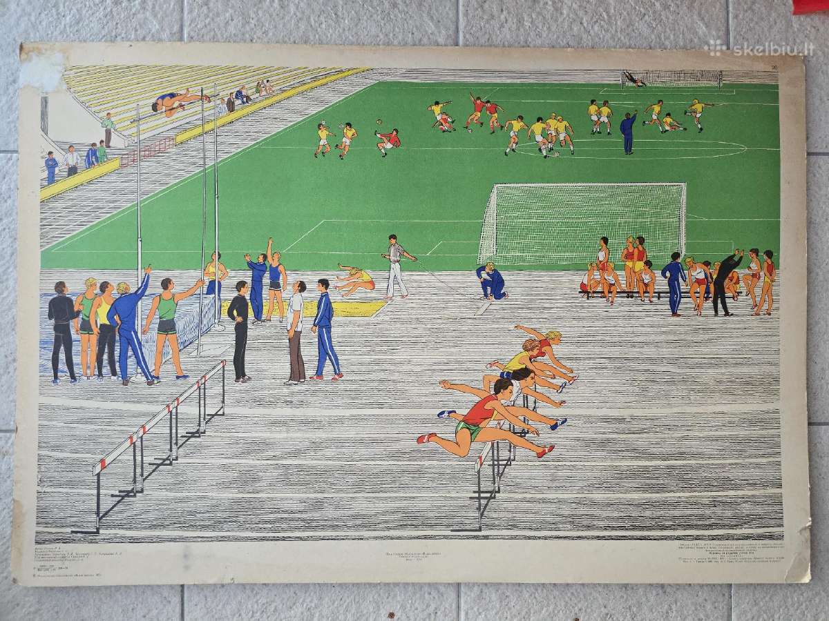 Didelio formato 1974 m. plakatai - nuotraukos Nr. 6