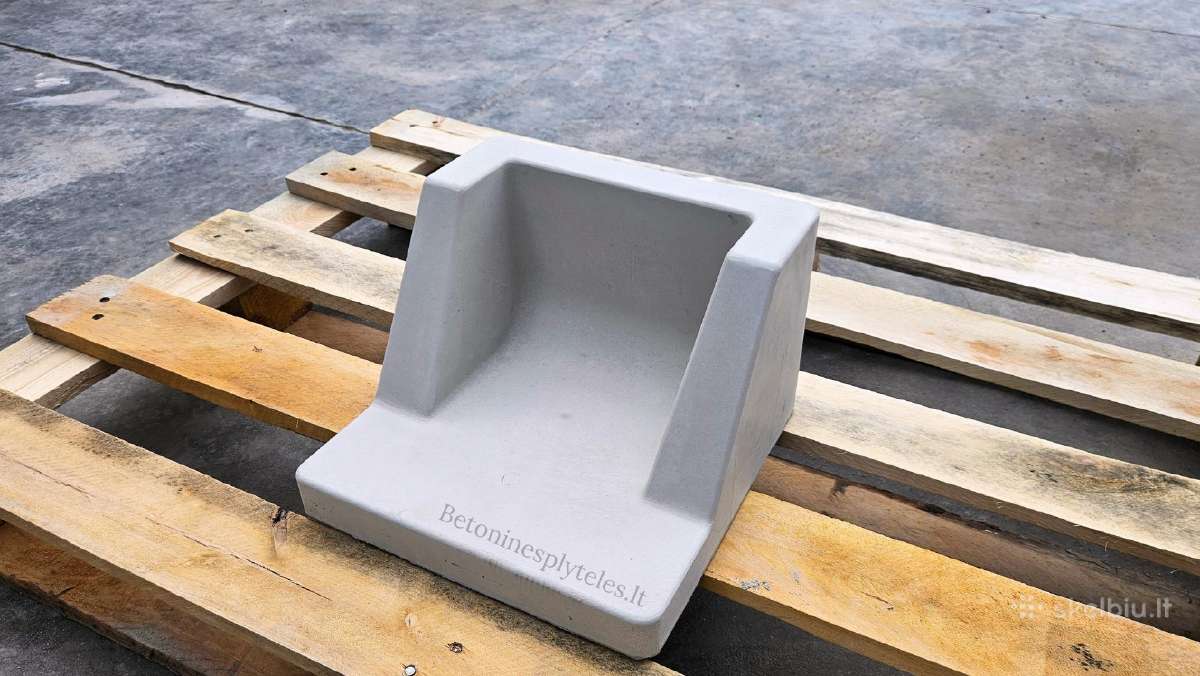 Betoniniai lietaus latakai 25,5x16cm - nuotraukos Nr. 7