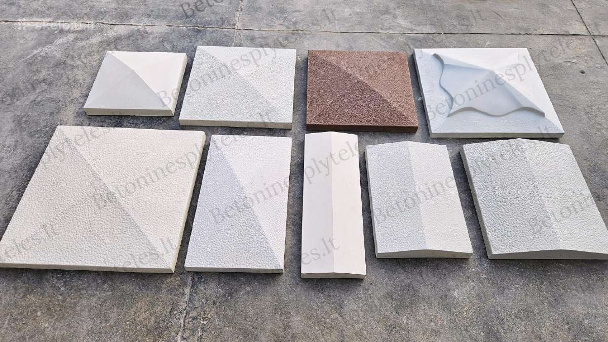 Betoninės šaligatvio plytelės, borteliai, latakai, - nuotraukos Nr. 18