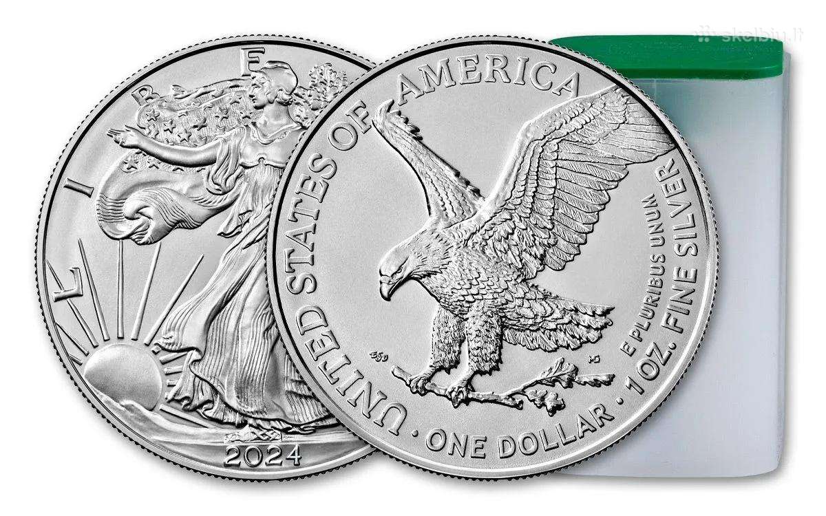 1 oz Silver Eagle, Amerikos sidabrinis erelis