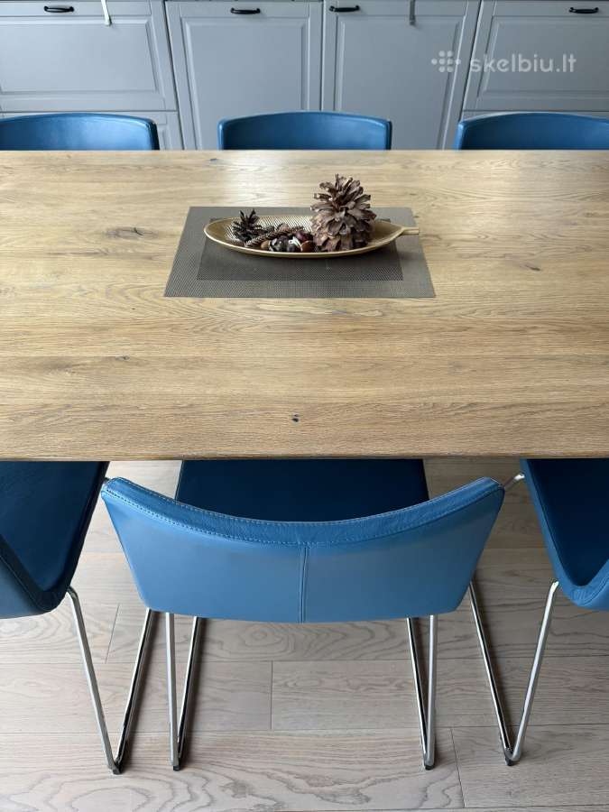 Ikea valgomojo odinės kėdės Bernhard - nuotraukos Nr. 3
