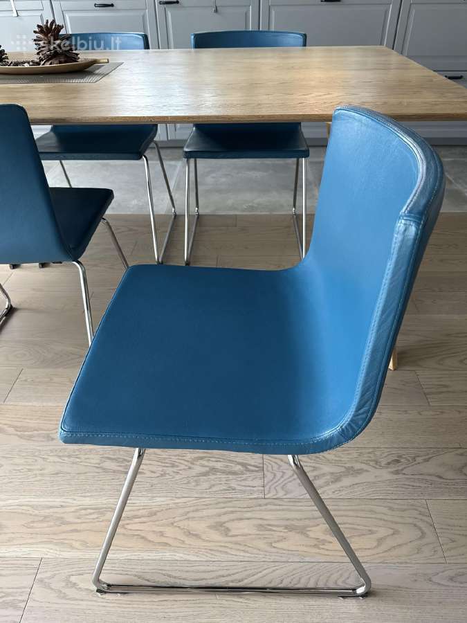 Ikea valgomojo odinės kėdės Bernhard - nuotraukos Nr. 7
