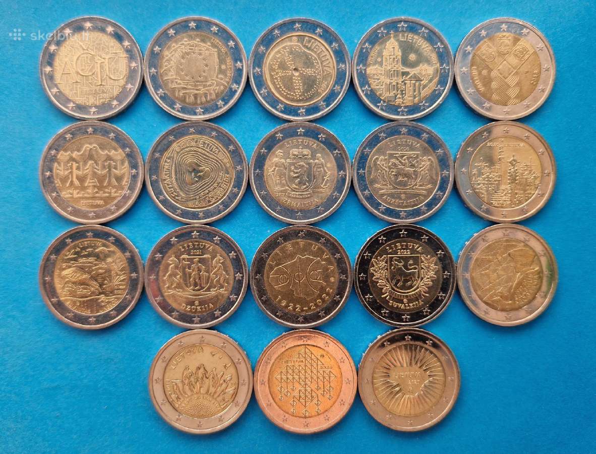 Atnaujinta. Dauguma proginių monetų 2.05 - 2.50€. - nuotraukos Nr. 8