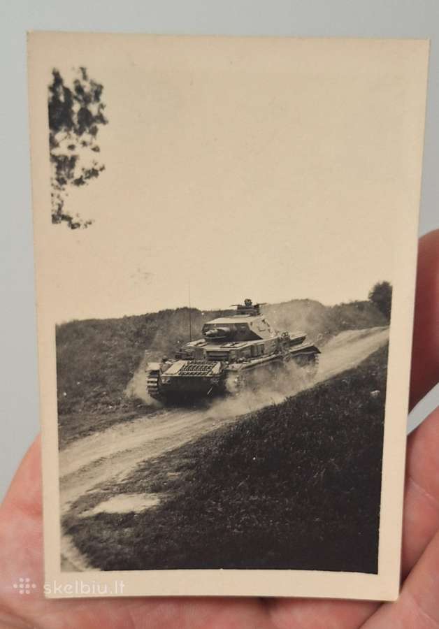 Ww2 tankas , originali nuotrauka