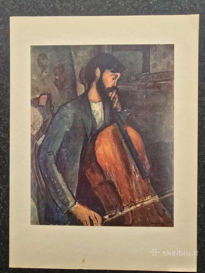 Amedeo Modigliani Ten Full Color Plates - nuotraukos Nr. 2