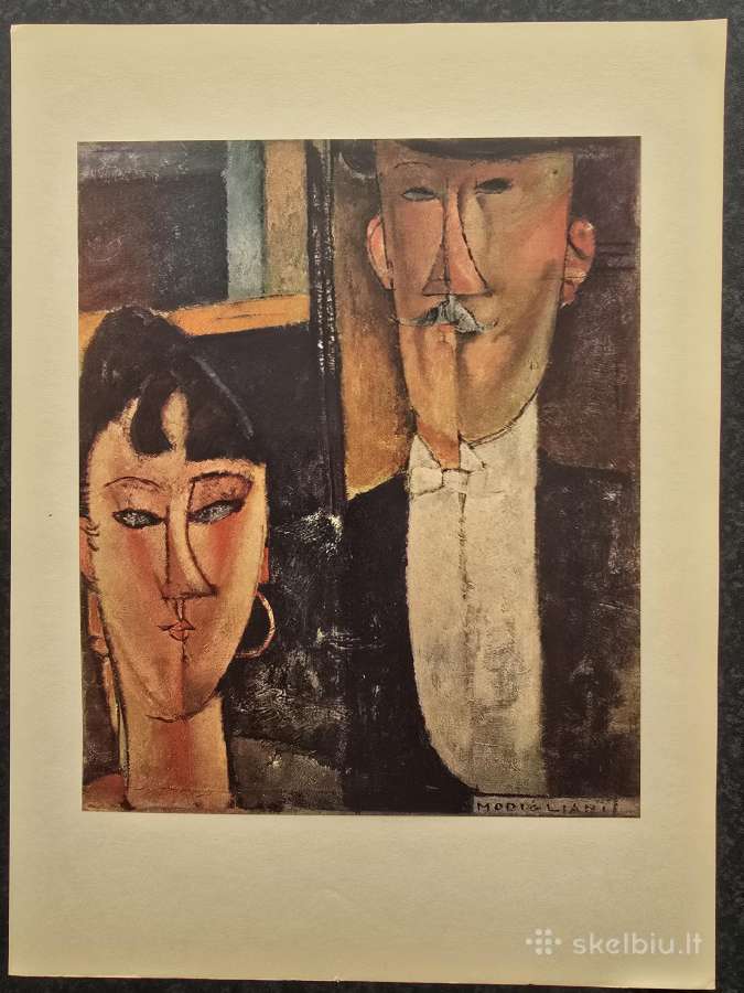 Amedeo Modigliani Ten Full Color Plates - nuotraukos Nr. 3