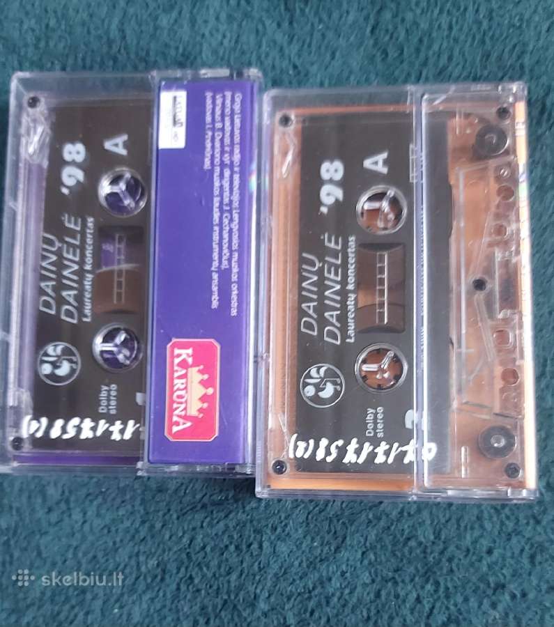 Kasetes ,Dainų dainelė 98" - nuotraukos Nr. 2