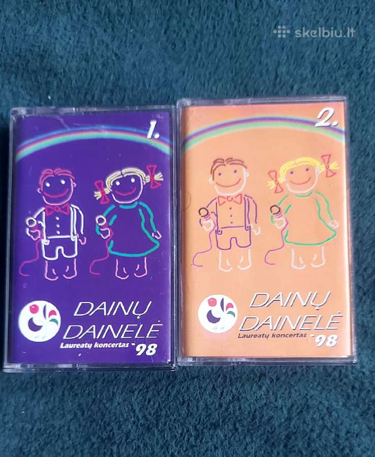 Kasetes ,Dainų dainelė 98"