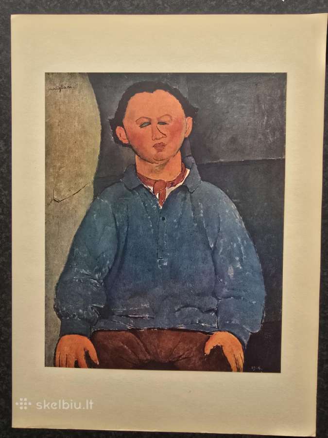 Amedeo Modigliani Ten Full Color Plates - nuotraukos Nr. 4