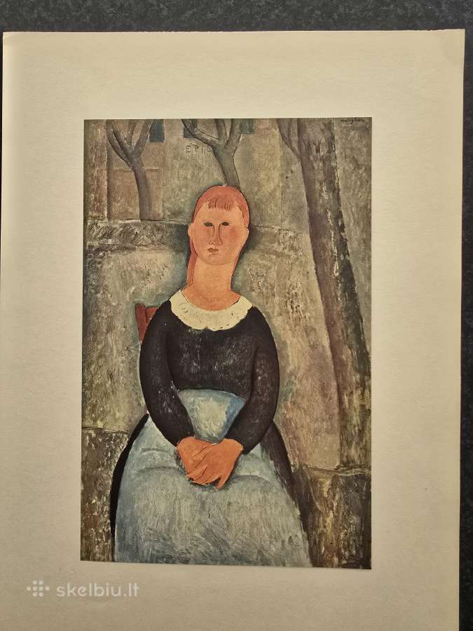 Amedeo Modigliani Ten Full Color Plates - nuotraukos Nr. 6