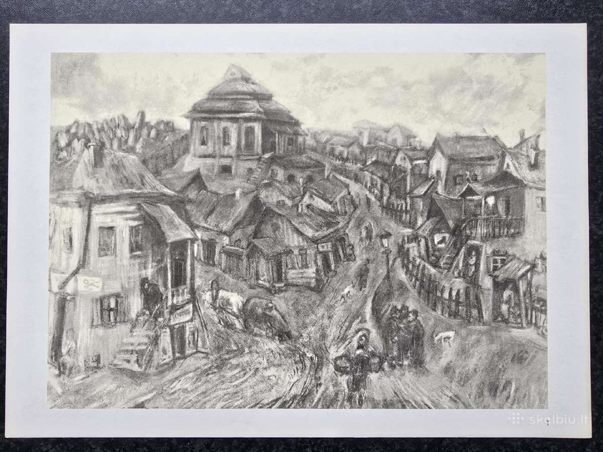 Litvako David Labkovski Vilniaus piešiniai - nuotraukos Nr. 3