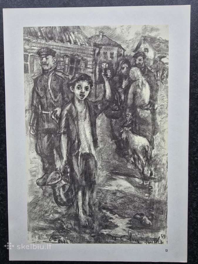 Litvako David Labkovski Vilniaus piešiniai - nuotraukos Nr. 14