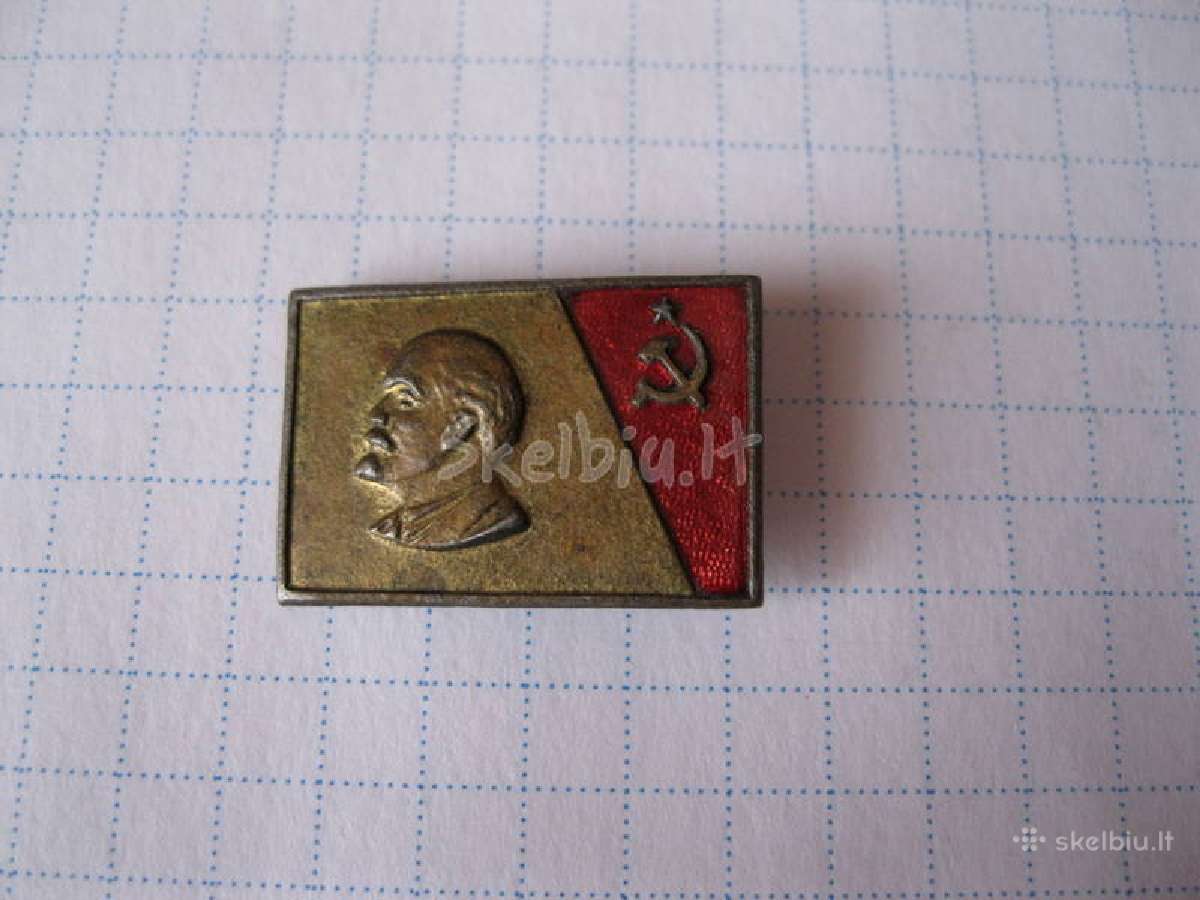 CCCP zenkliukas leninas.sunkaus metalo.zr. foto.