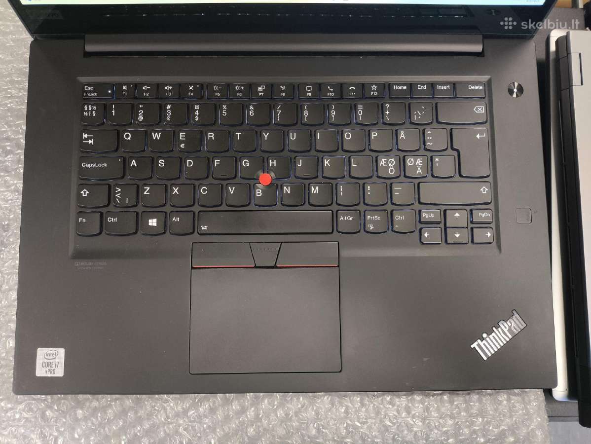 X1 Extreme 15.6 Oled 4k Touch i7-10850h 32/512 Gtx - nuotraukos Nr. 2